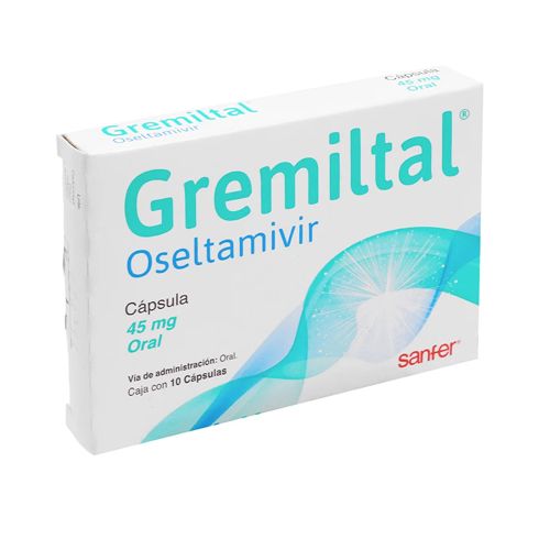 GREMILTAL 10 CAP 45MG INF