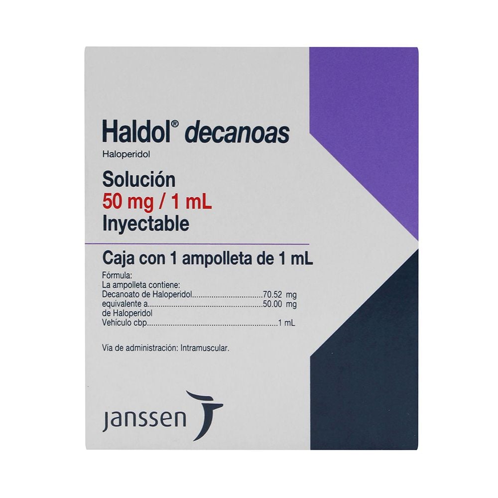 HALDOL DECANOAS 1 AMP 50MG SOL 1ML