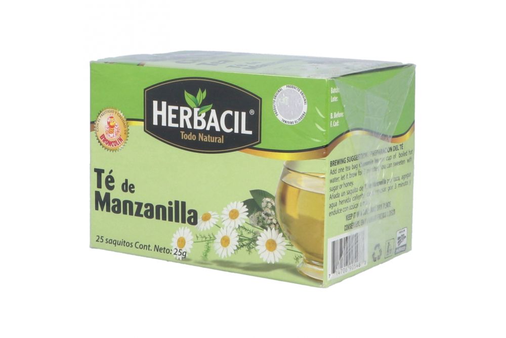 HERBACIL TE MZANILLA 25 G C/25