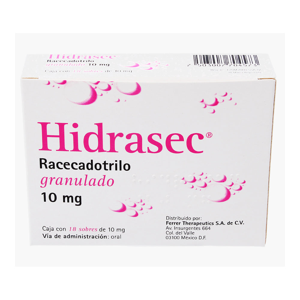 HIDRASEC 18 SOB 10MG