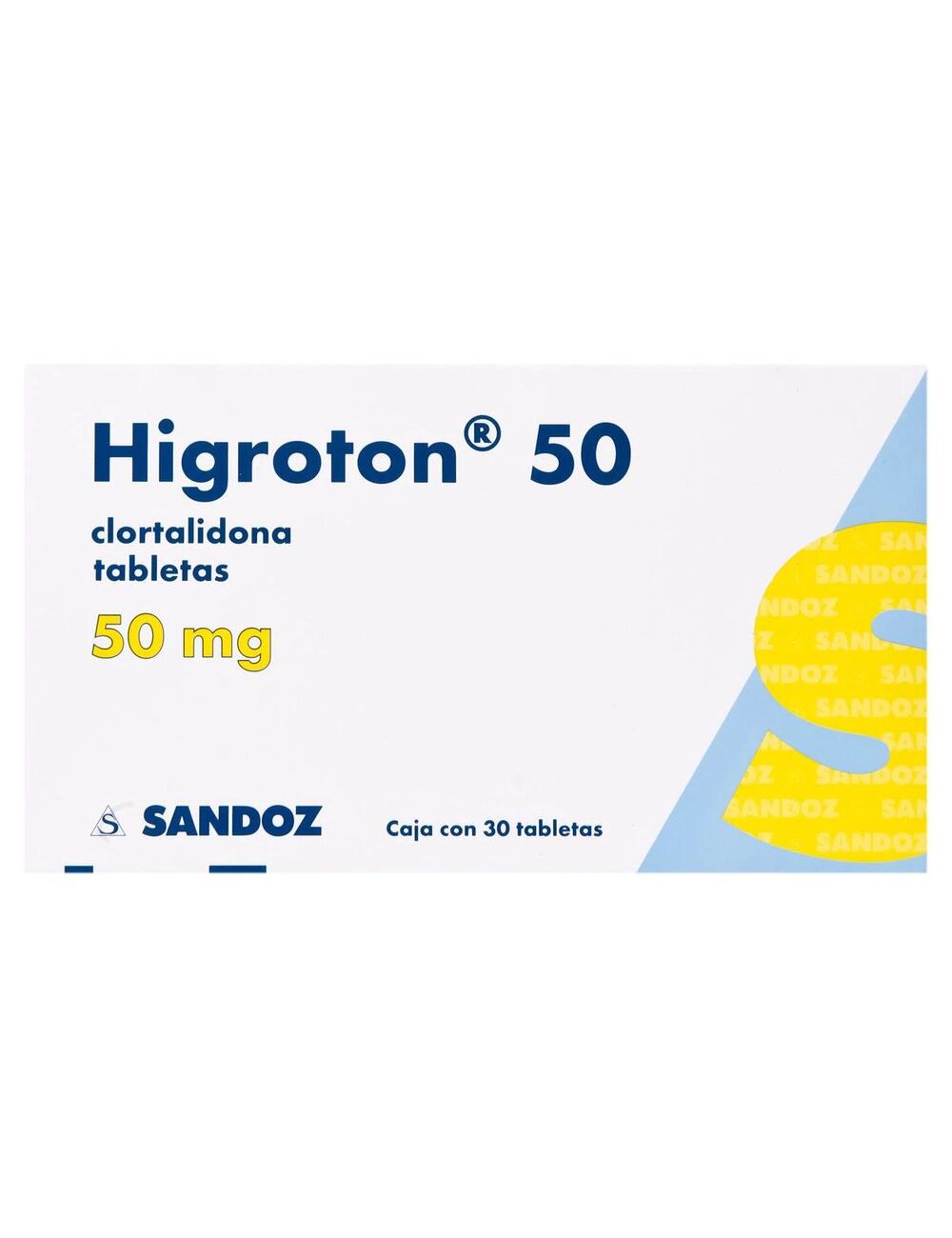 HIGROTON 50MG CPR C30