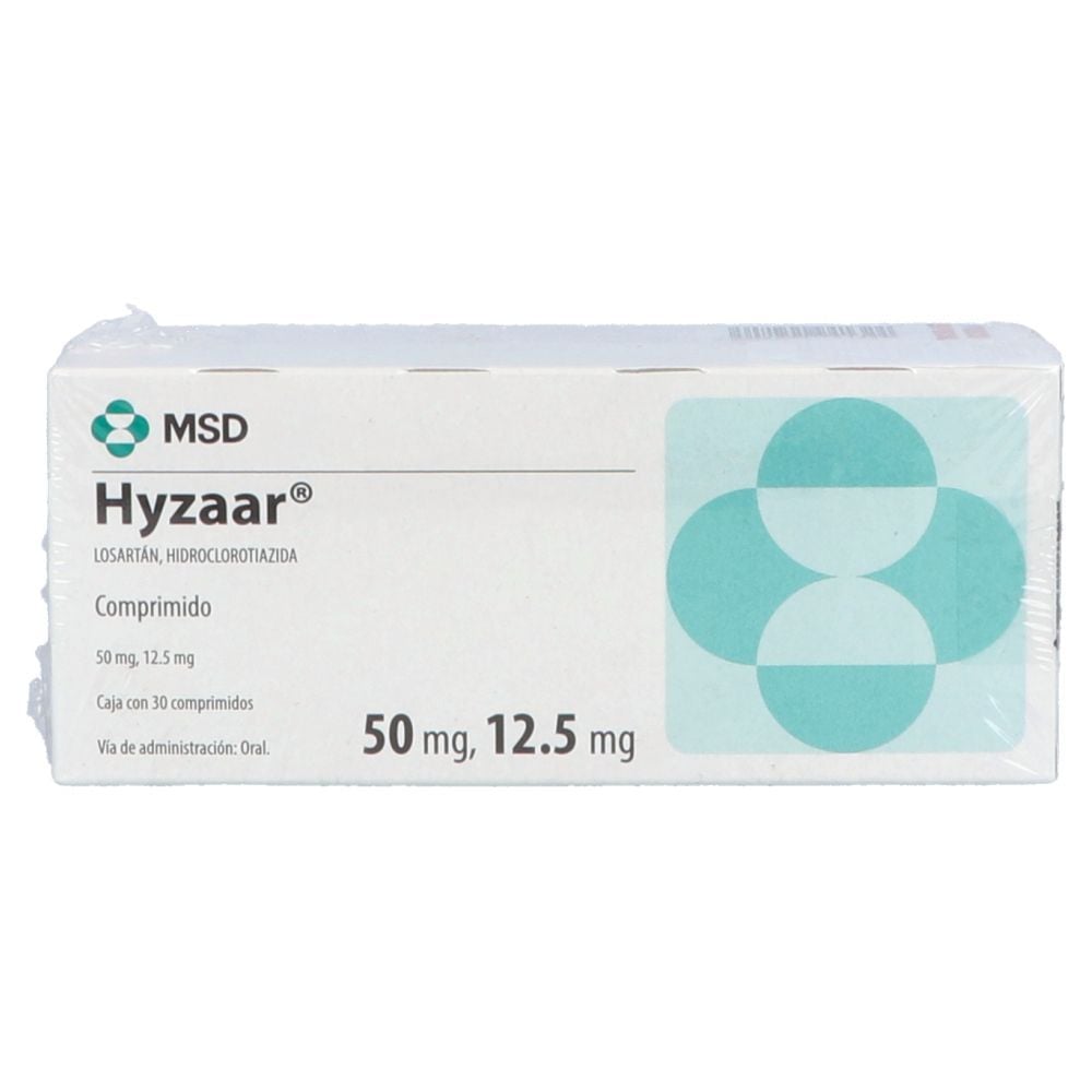 HYZAAR 50/12.5 MG 30 TAB 2X1