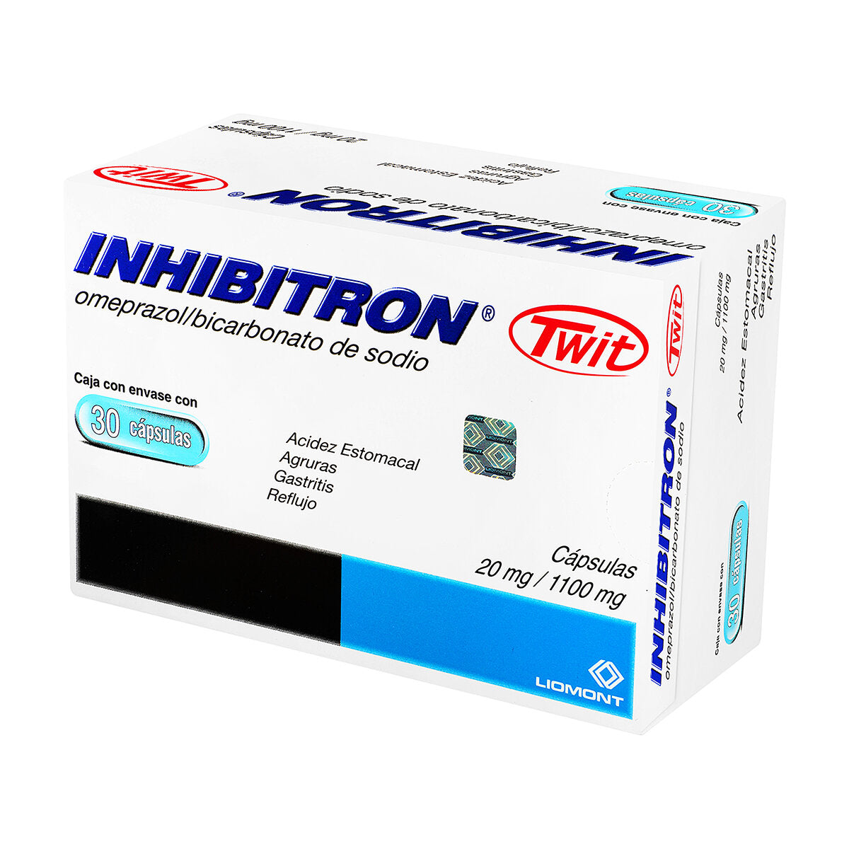 INHIBITRON TWIT 20/1100MG 30 CAPS