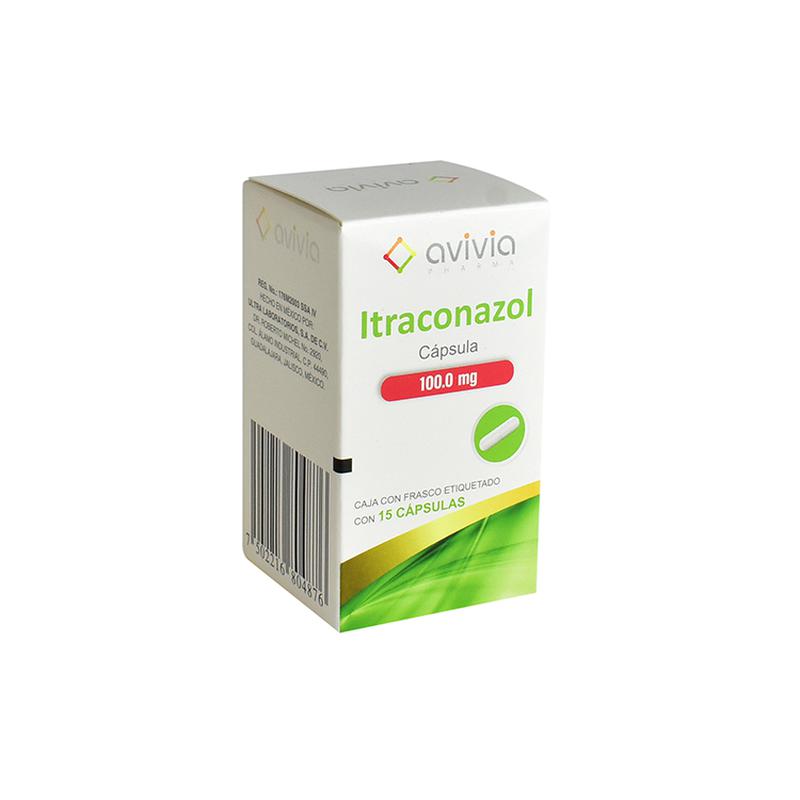 ITRACONAZOL 15 CAP 100MG  AVIVIA