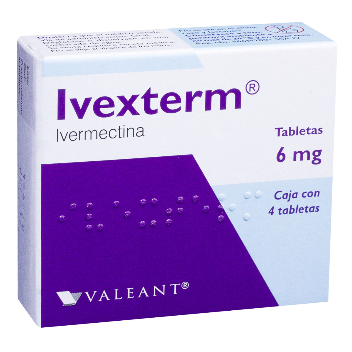 IVEXTERM 6MG TAB C4