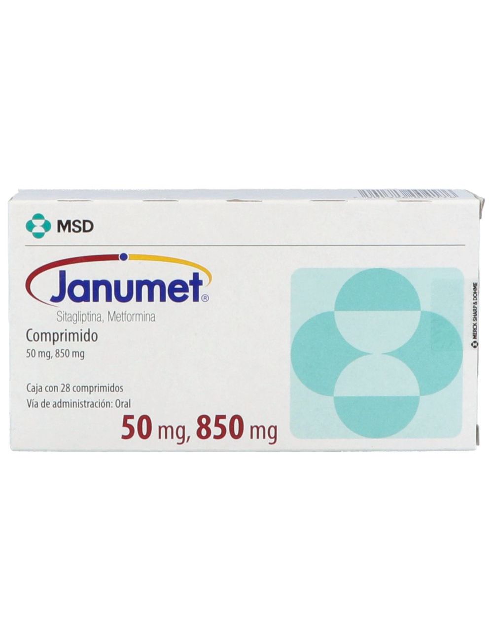 JANUMET 28 COMP 50 850MG