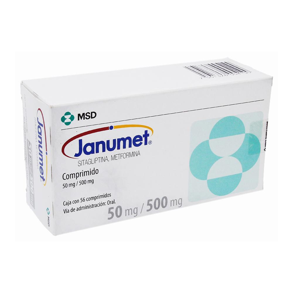 JANUMET 56 COMP 50/500MG