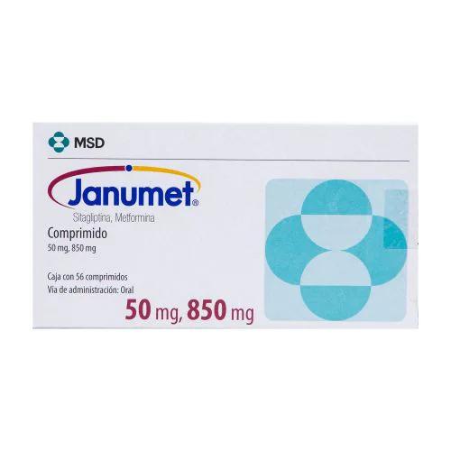 JANUMET 56 COMP 50/850MG