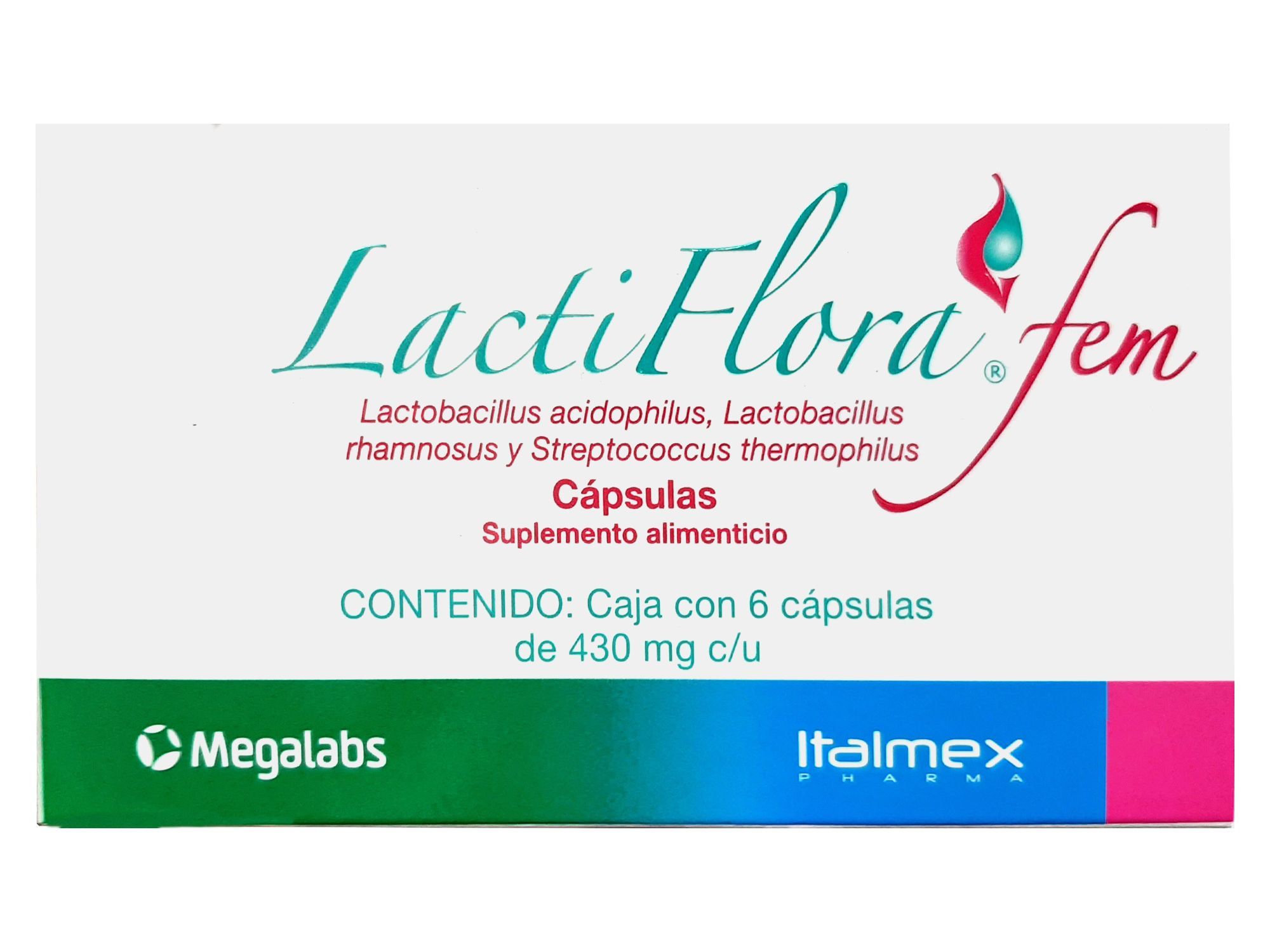 LACTIFLORA FEM CAPS VAGINALES 6