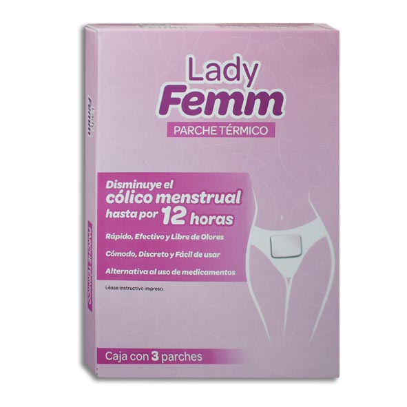 LADY FEMM PARCHE TERMICO CAJA C3  MAVER