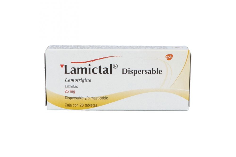 LAMICTAL 25MG TAB DISP C28