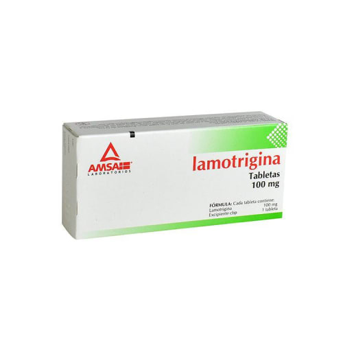 LAMOTRIGINA 28 TAB 100MG  AMSA