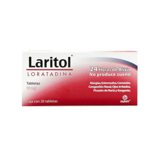 LARITOL 20 TAB 10MG  MAVER