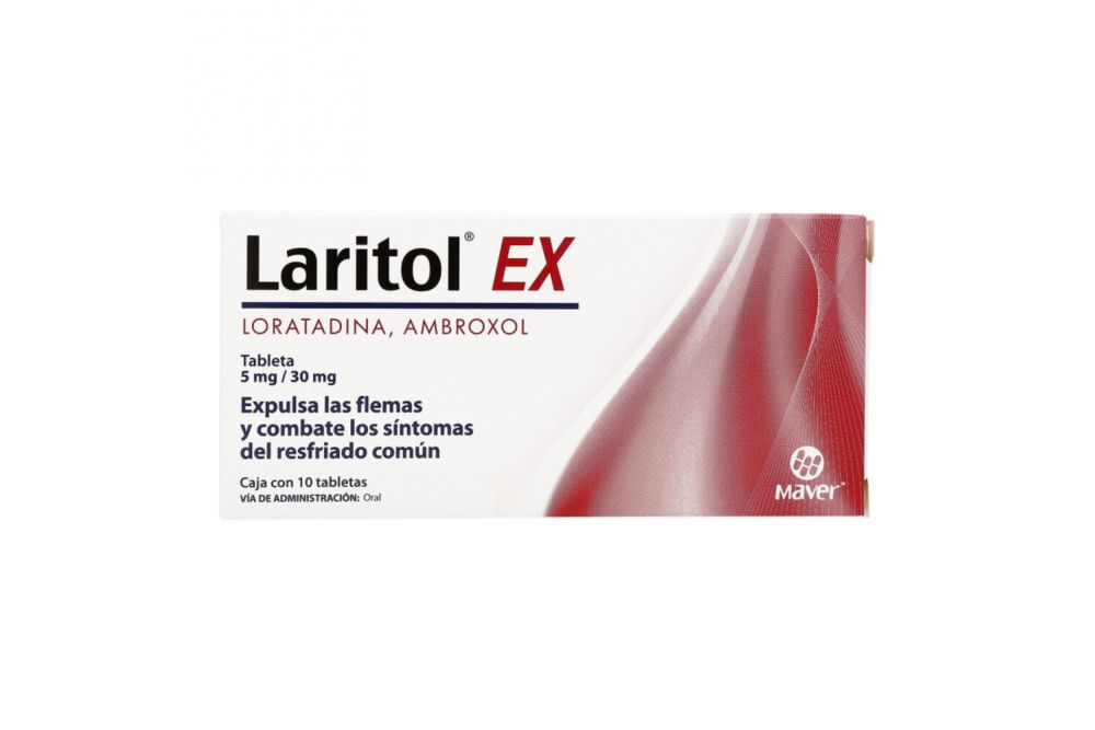 LARITOL EX 10 TAB 5/30MG  MAVER