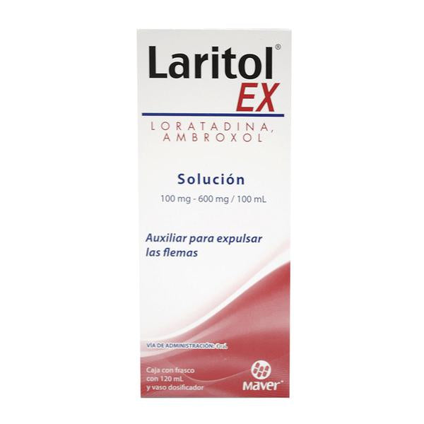 LARITOL EX SOL 120ML   MAVER