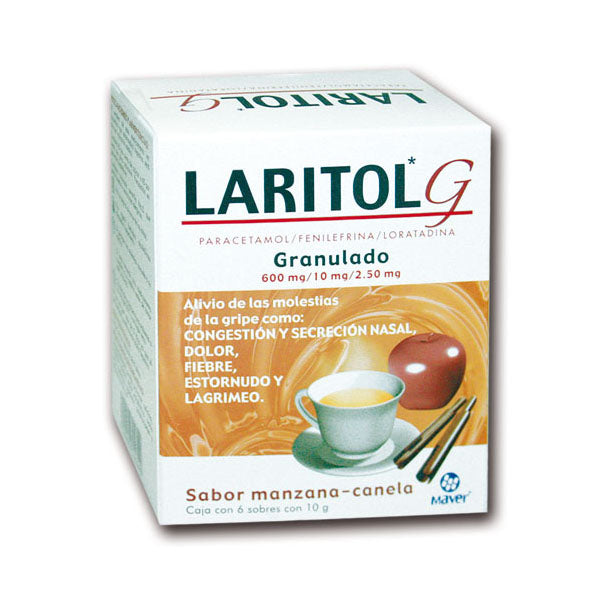 LARITOL G 6 SOBRES  MAVER