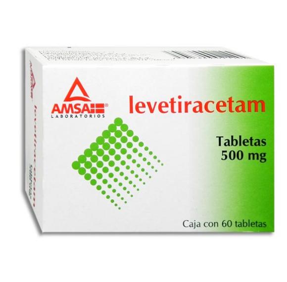 LEVETIRACETAM 60 TAB 500MG  AMSA