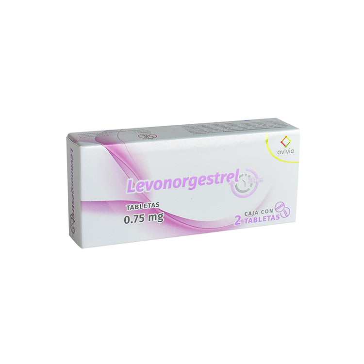 LEVONORGESTREL 2 TAB .75MG  AVIVIA