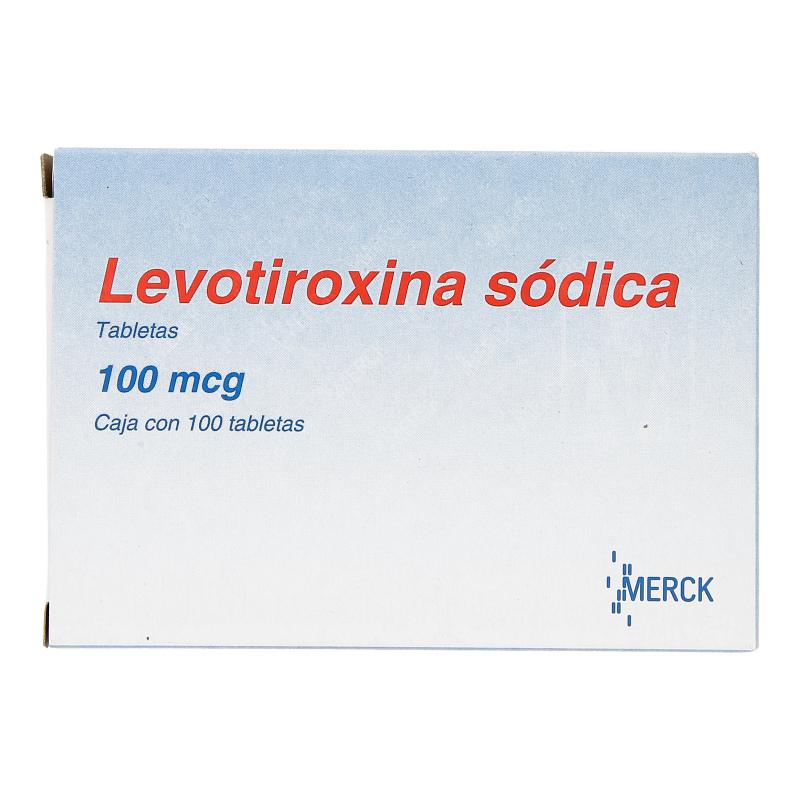 LEVOTIROXINA 100 TAB 100MCG  MERCK