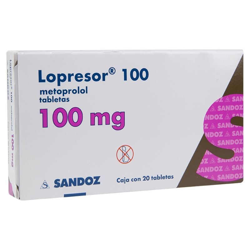 LOPRESOR 100MG GRAG C20