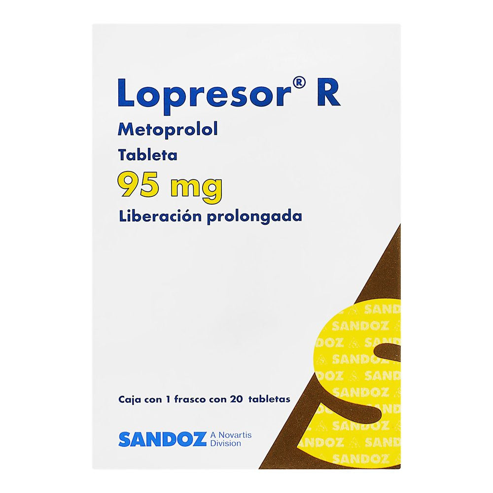 LOPRESOR R 20 TAB 95MG