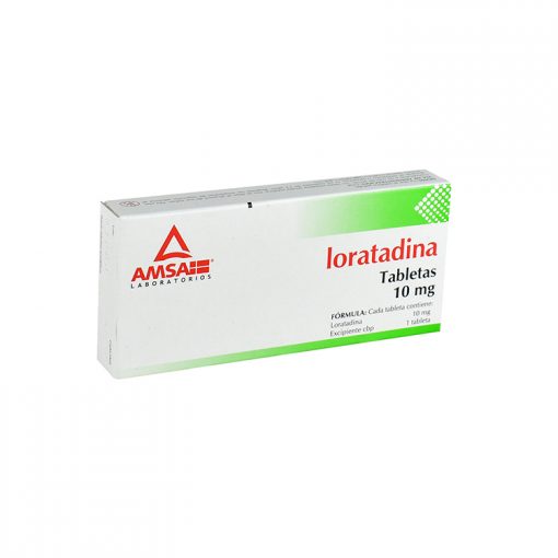 LORATADINA 10 TAB 10MG    AMSA