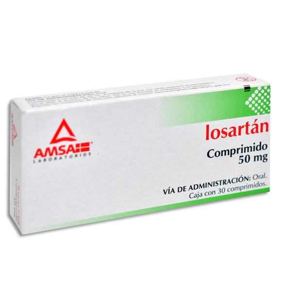 LOSARTAN 30 COMP 50MG  AMSA