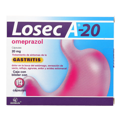 LOSEC A 20 14 CAP 20MG