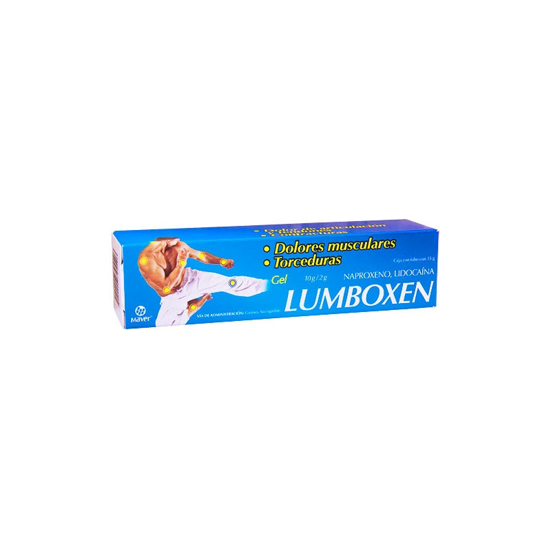 LUMBOXEN GEL 35GR AZUL  MAVER