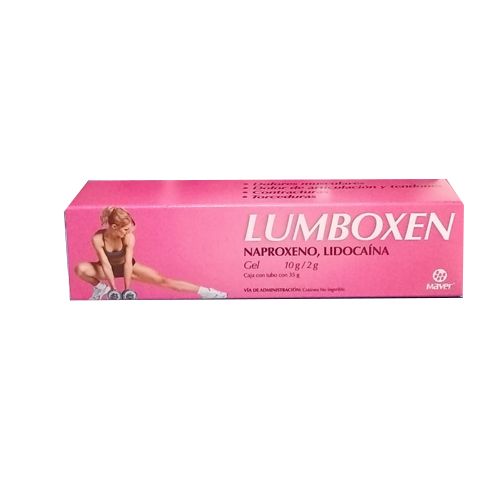 LUMBOXEN GEL 35G ROSA  MAVER