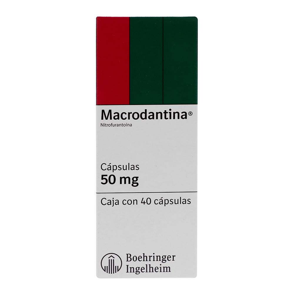 MACRODANTINA 40 CAP 50MG