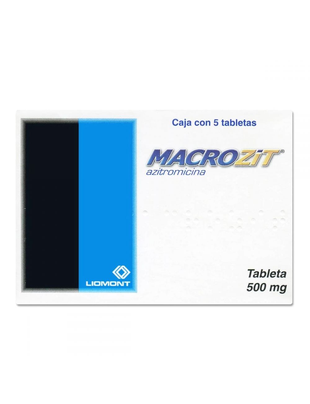 MACROZIT 500 MG TAB 5