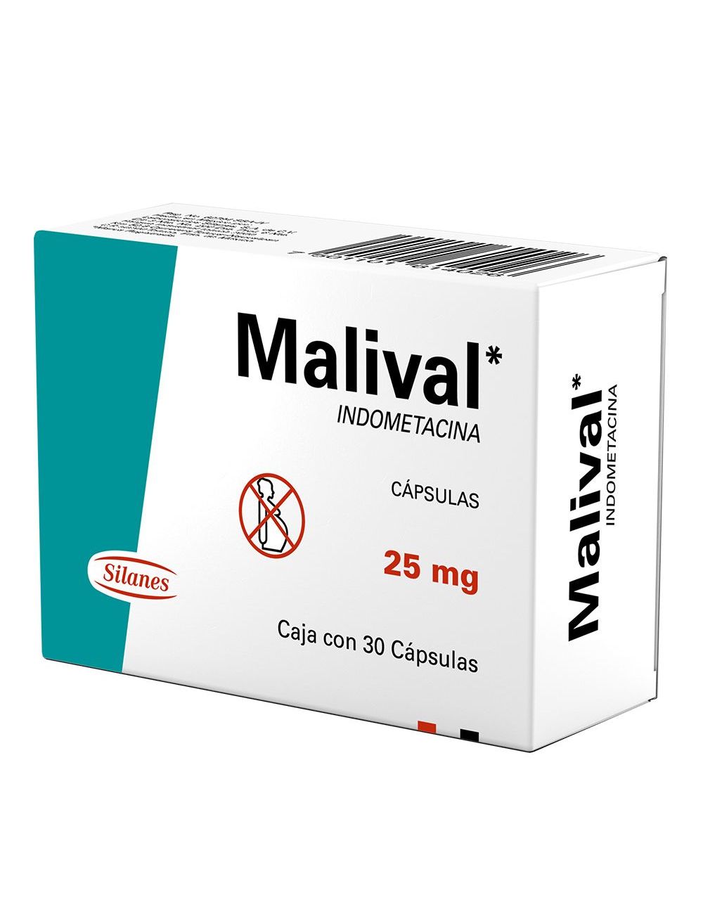 MALIVAL 30 CAP 25MG