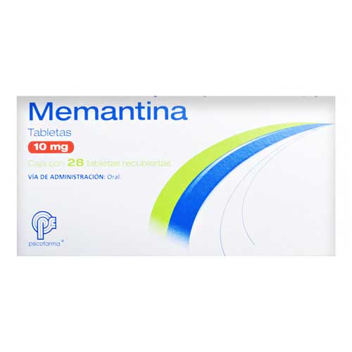 MEMANTINA 28 TAB 10MG  PSICOFARMA