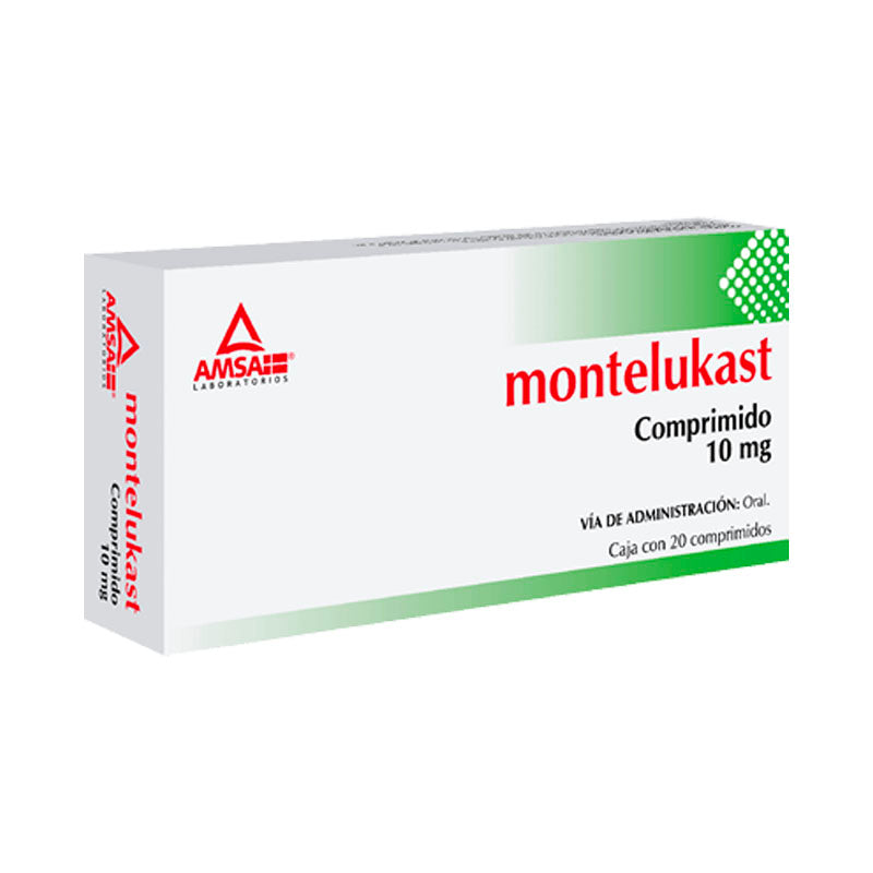 MONTELUKAST 20 COMP 10MG AMSA