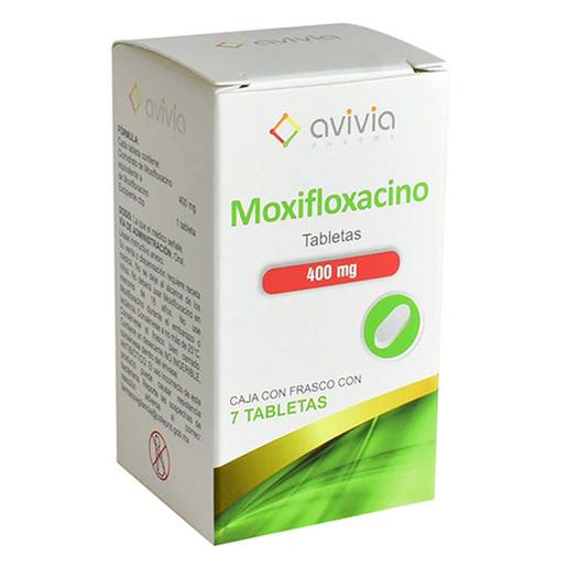 MOXIFLOXACINO 7 TAB 400MG  AVIVIA