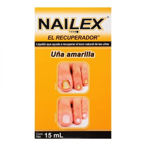 NAILEX LIQ 15ML UNA AMARILLA