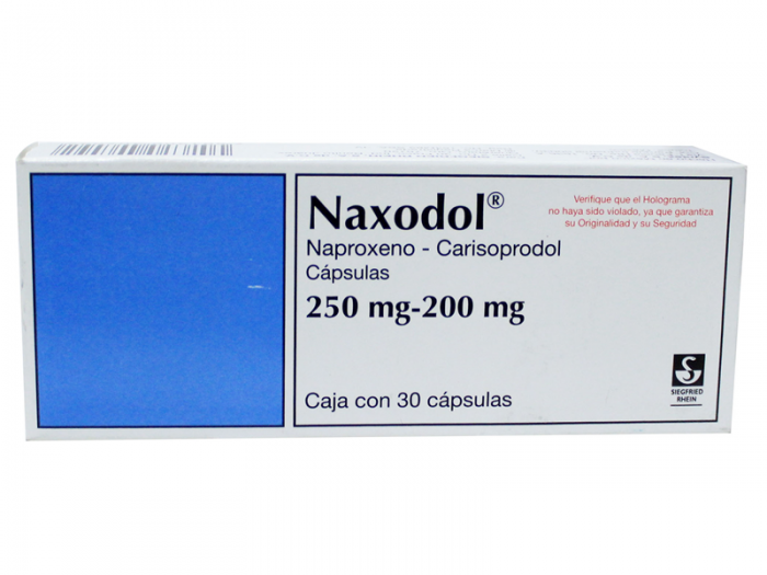 NAXODOL 250MG CAP C30