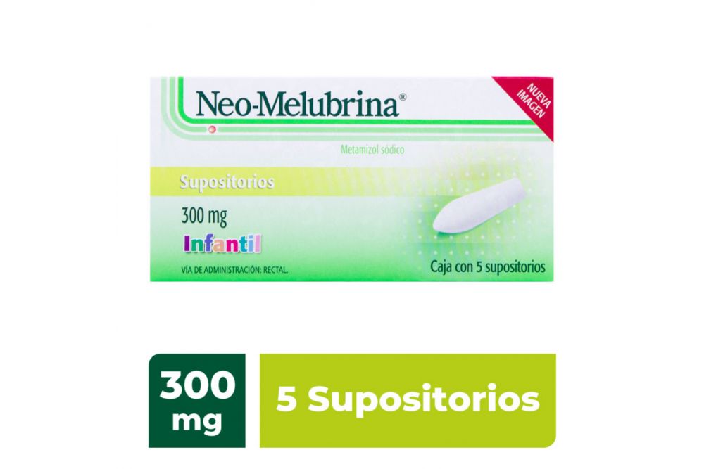 NEOMELUBRINA INF 300MG SUP C5