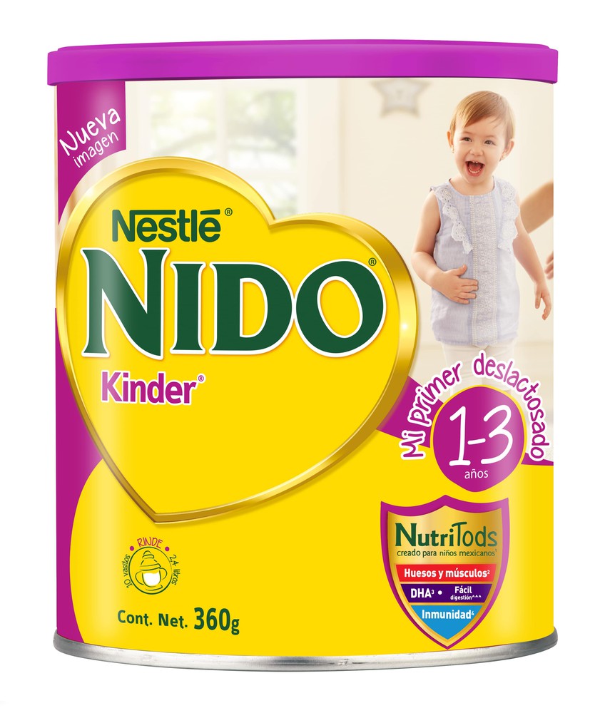 NIDO KINDER DESLACT 1-3ANOS 360G