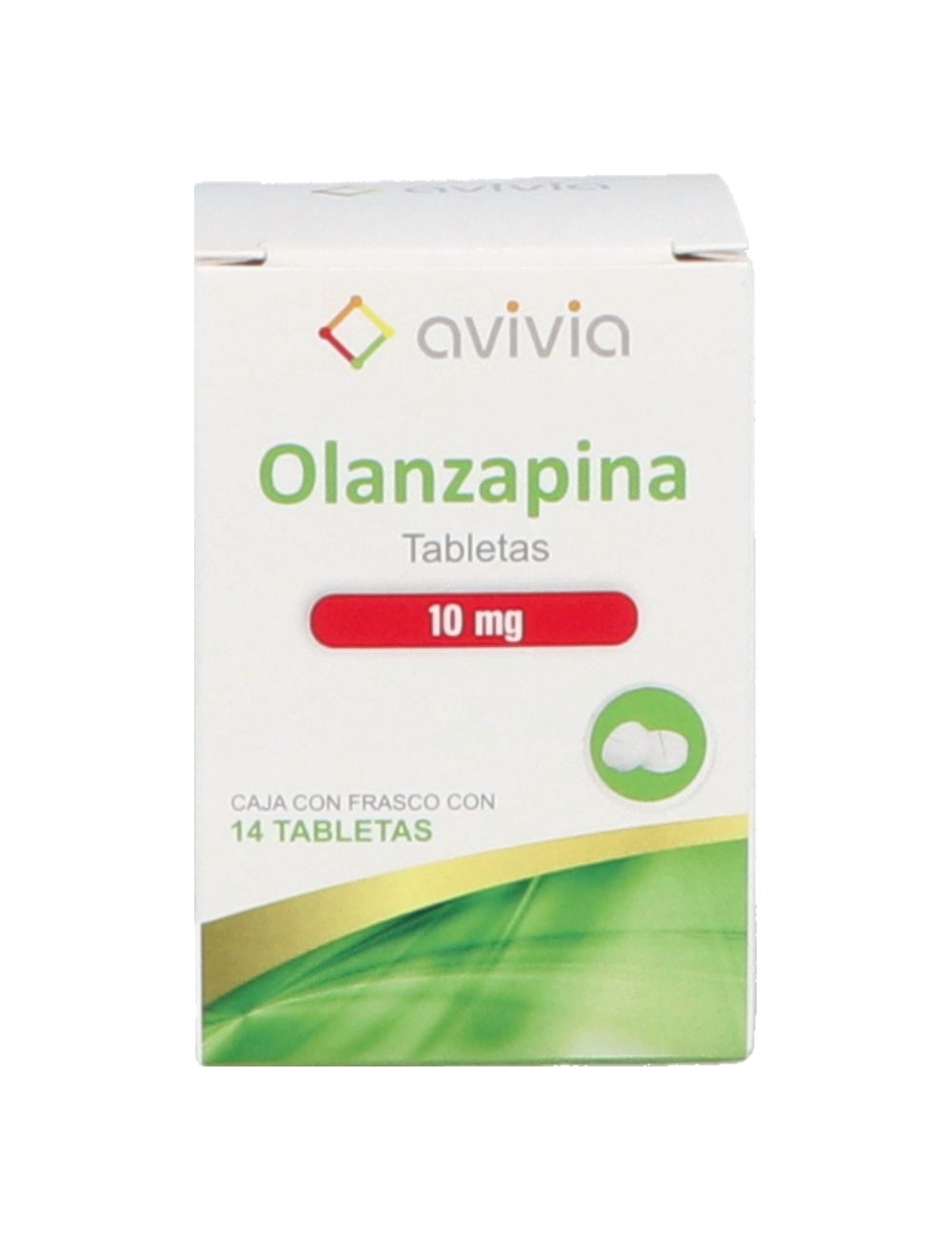 OLANZAPINA 10MG FCO 14 TAB  LGEN N