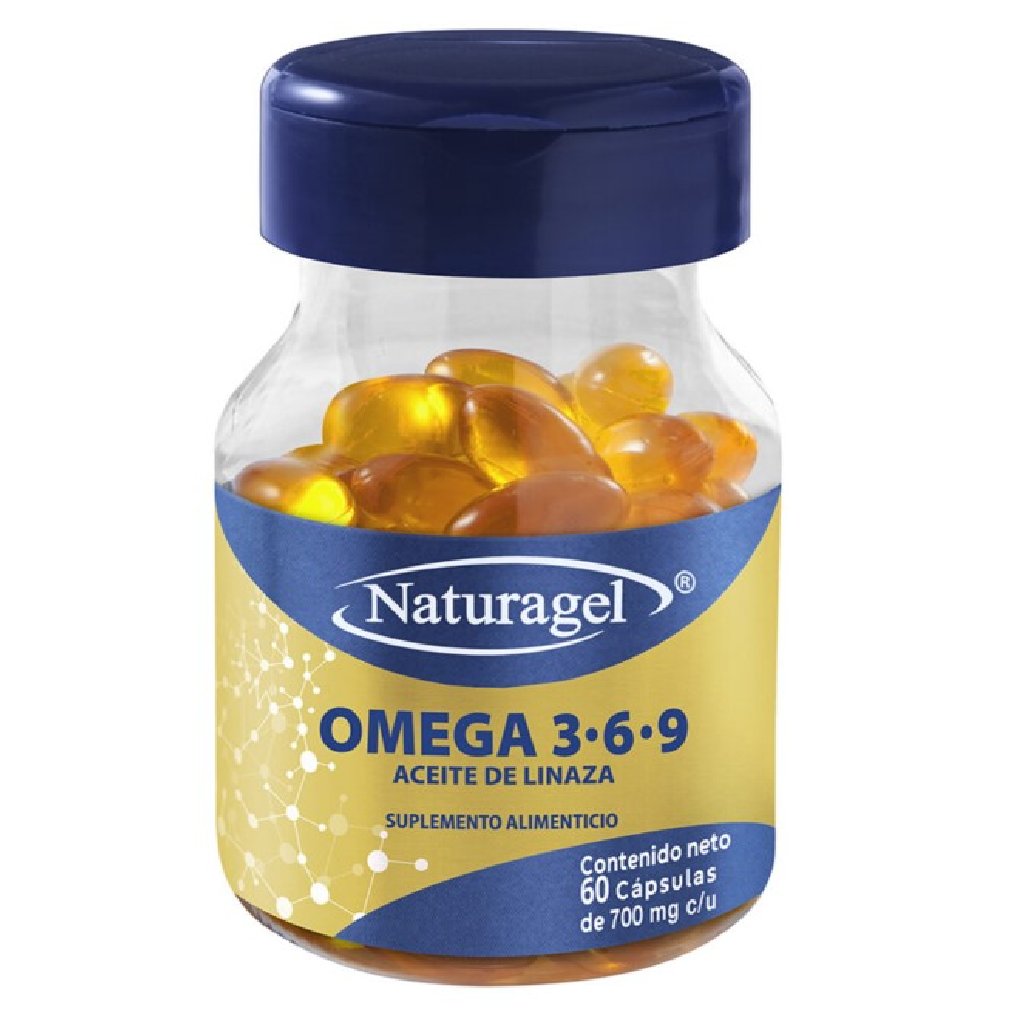 OMEGA 3 6 9 FCO 60 CAP   NATURAGEL