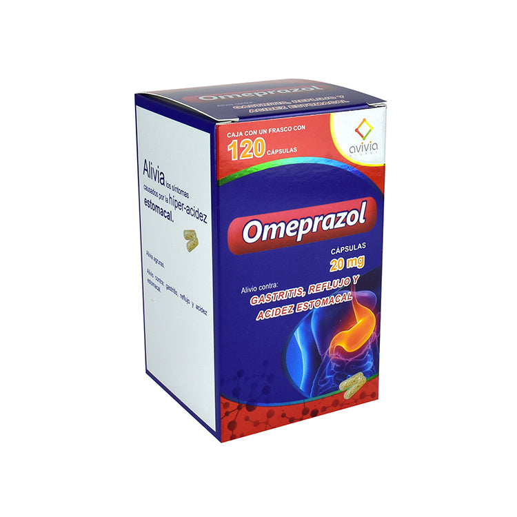 OMEPRAZOL 120 CAP 20MG AVIVIA