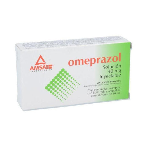 OMEPRAZOL 1 SOL INY 40MG 10ML  AMSA