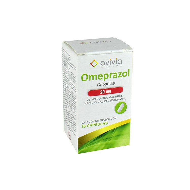 OMEPRAZOL 30 CAP 20MG  AVIVIA