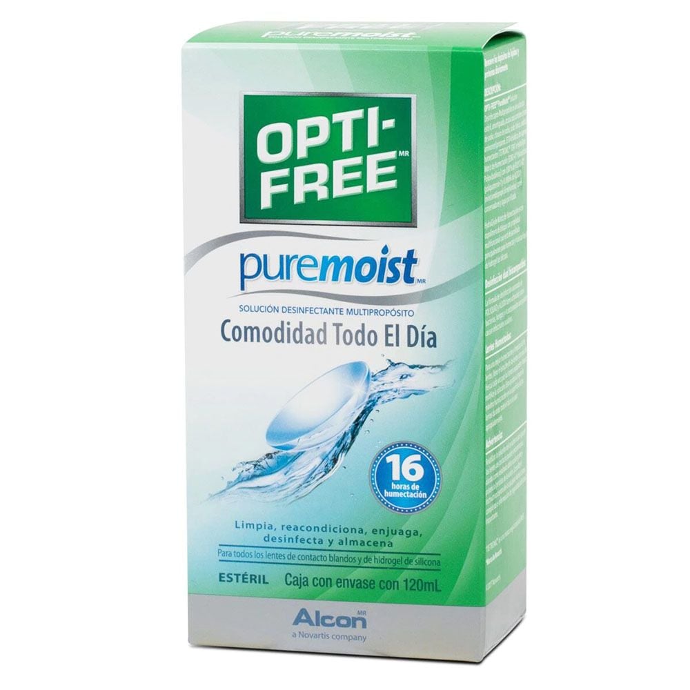 OPTI-FREE PURE MOIST FCO 120 ML