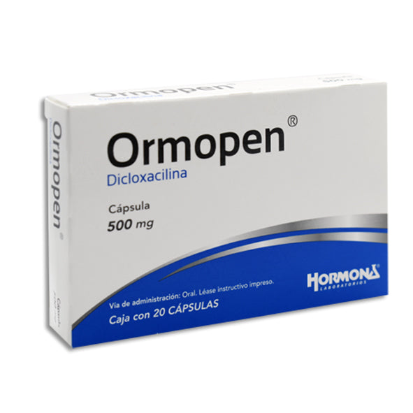 ORMOPEN 20 CAPS 500MG   HORMONA