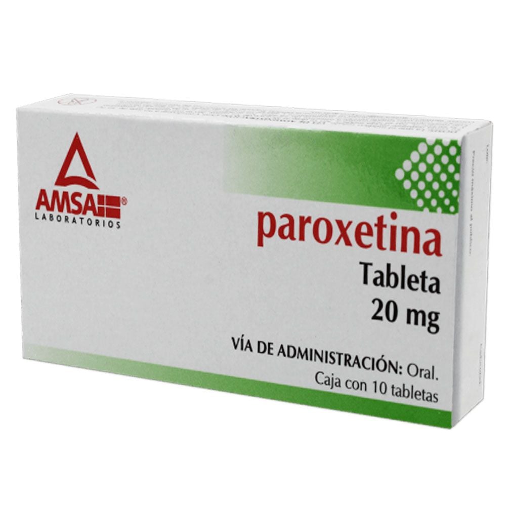 GE PAROXETINA ANTIB 20MG