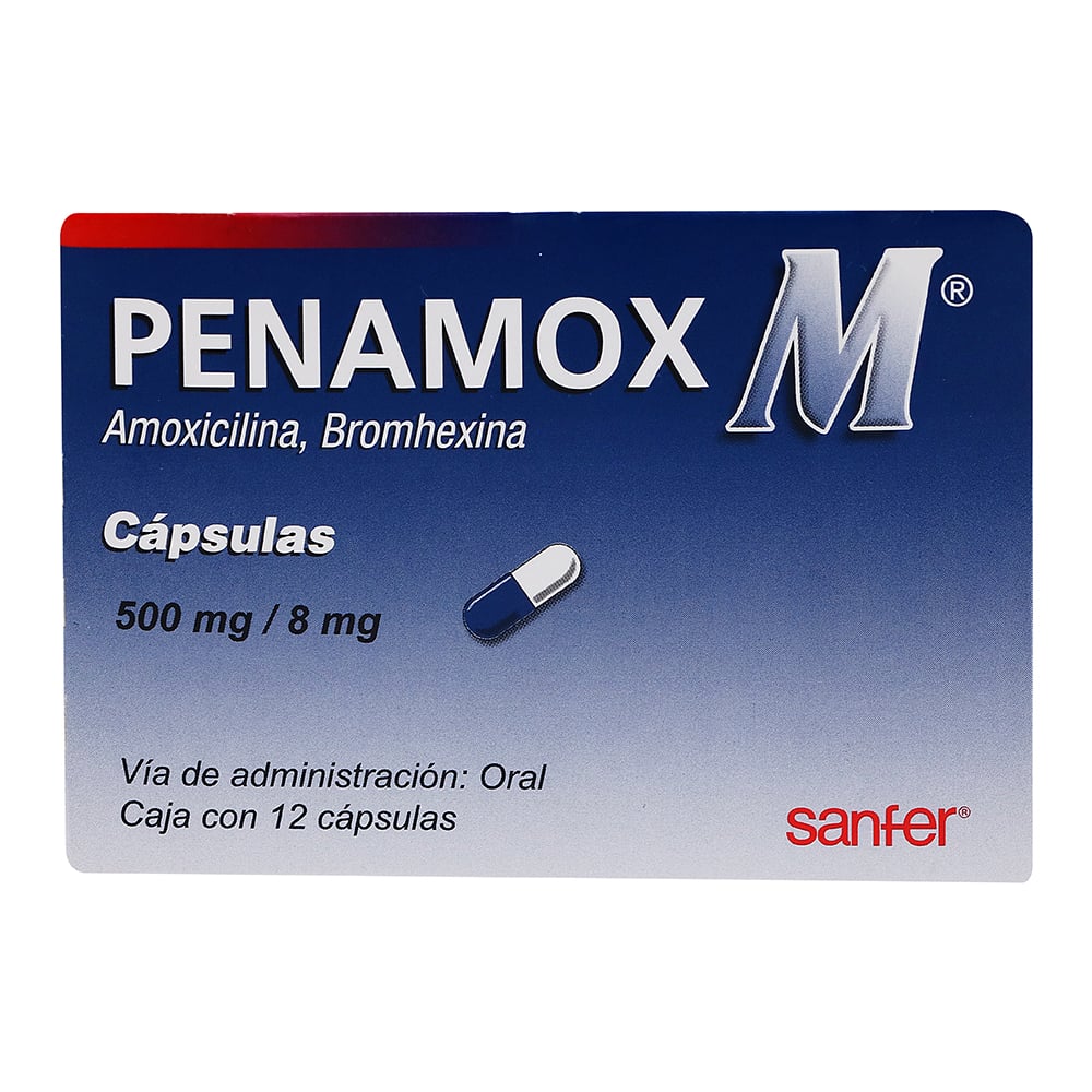 PENAMOX M 500MG CAP C12