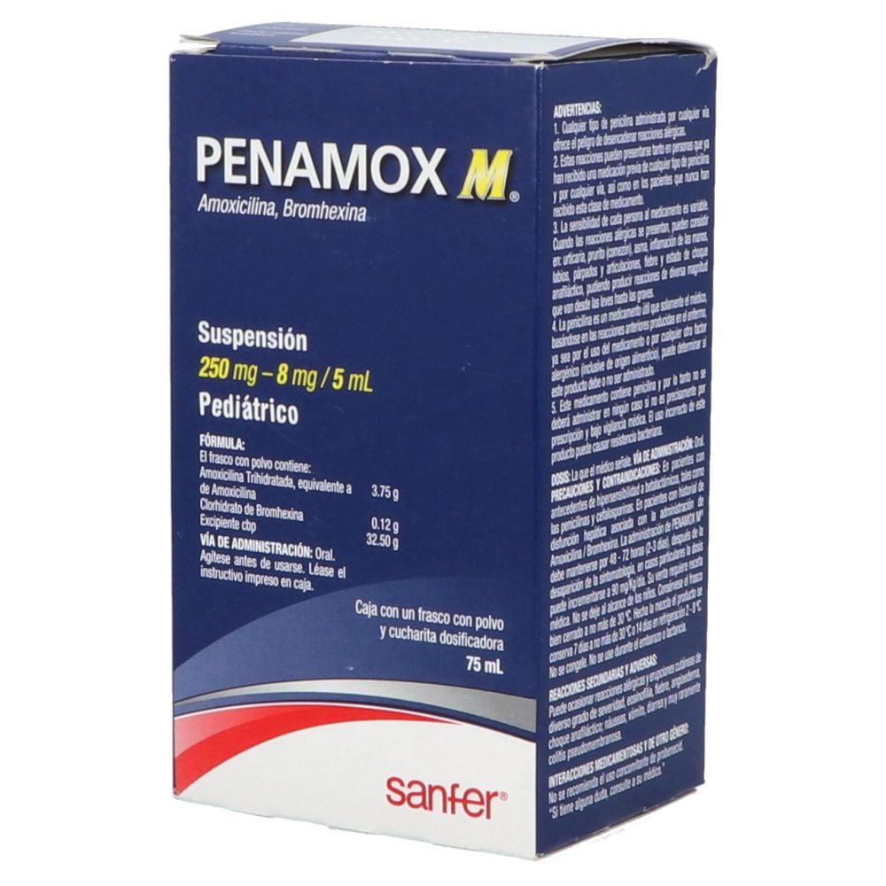 PENAMOX M 250MG SUSP 75ML